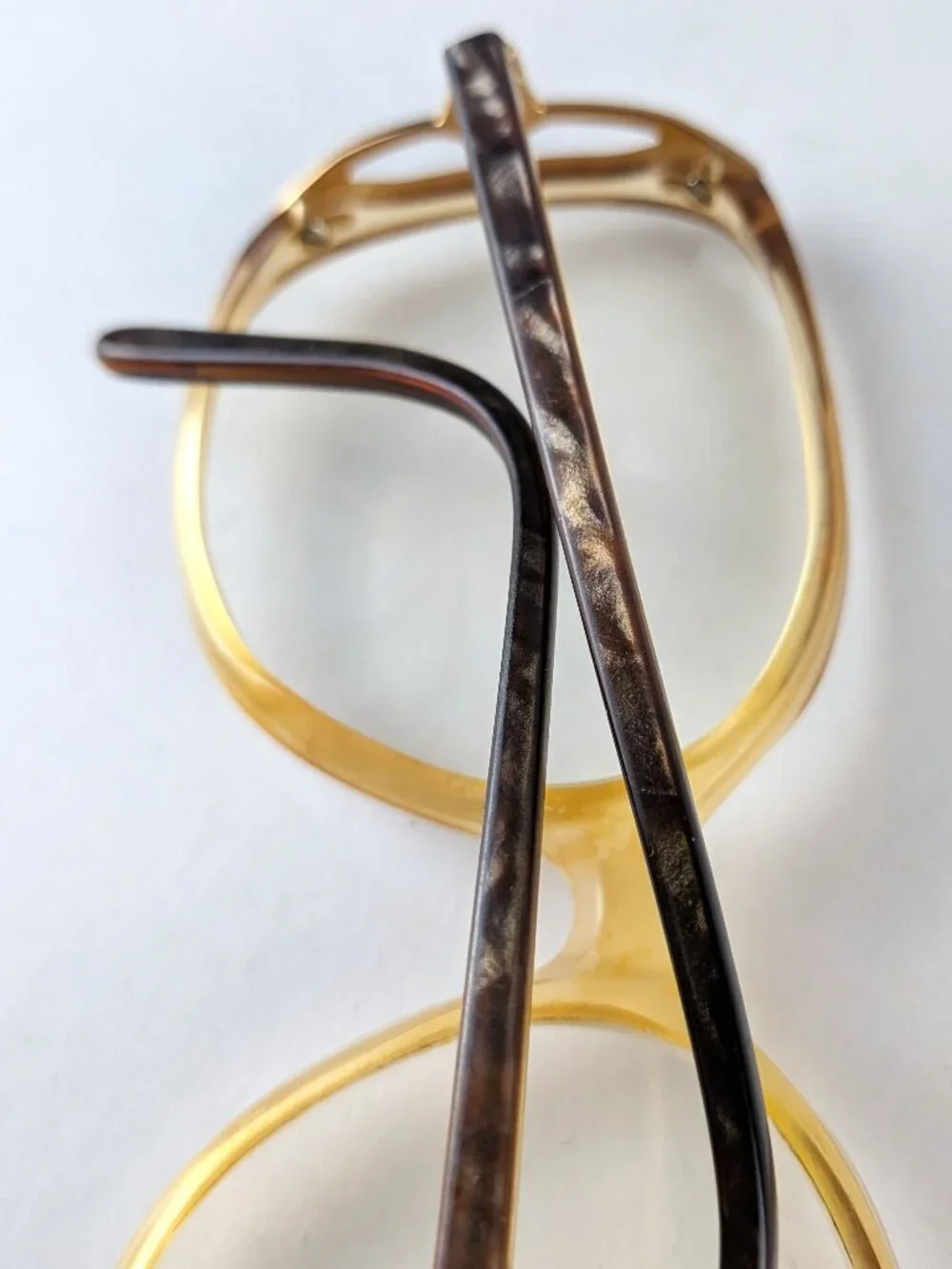 Vintage Sarah Coventry Women's Bifocal Glasses w/ Mother of Pearl Accent